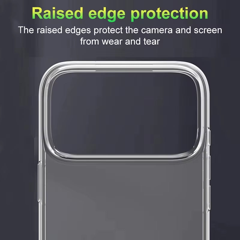 Ultra Thin Clear Shockproof Phone Case for Iphone 17 Pro Max Transparent Soft Silicone TPU Cases for Iphone 17 Air Back Cover