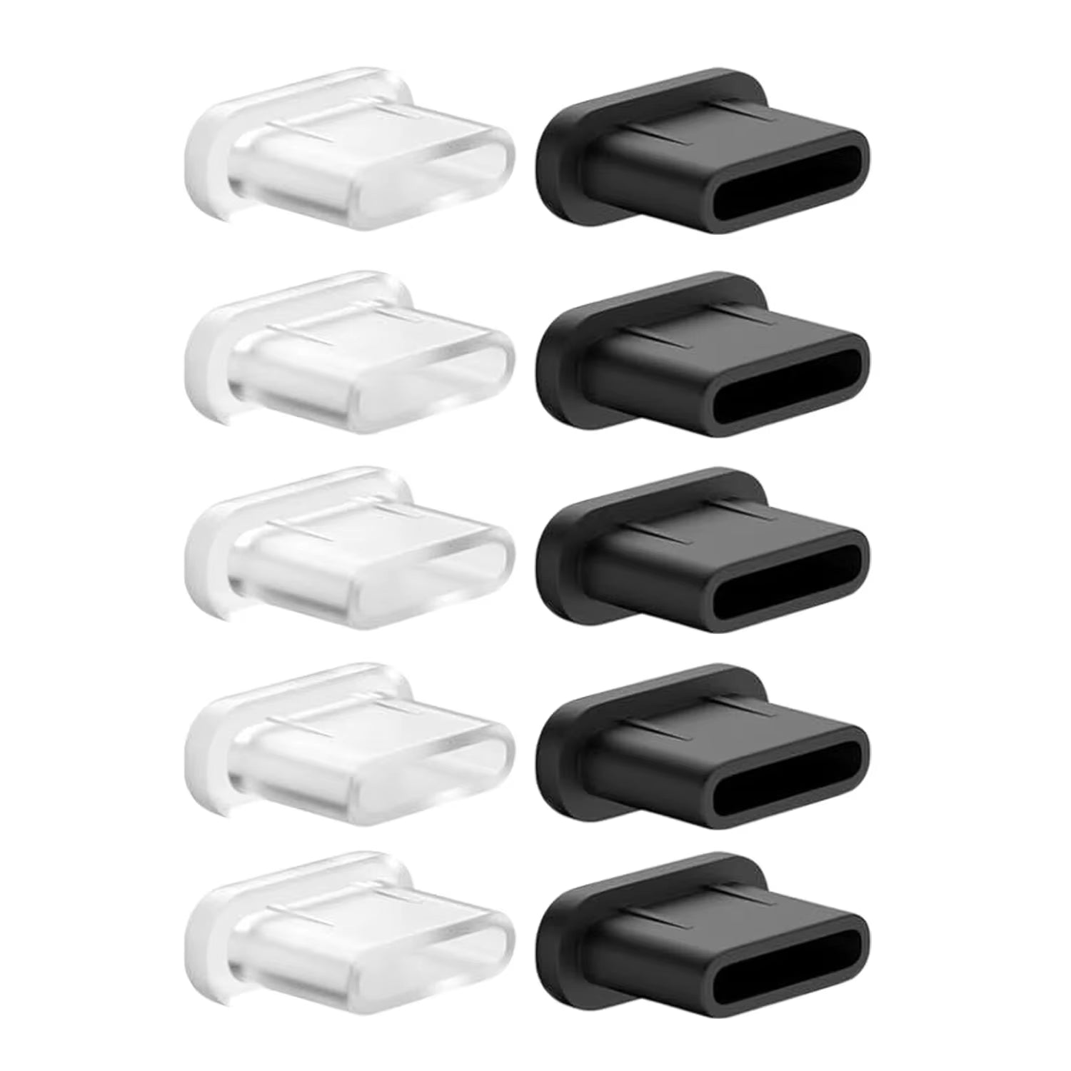 Silicone Dust Plugs Type C Charging Port Protector Stopper Cap Cover for Iphone 17 16 15 Pro Max Samsung Xiaomi Anti-Dust Plug